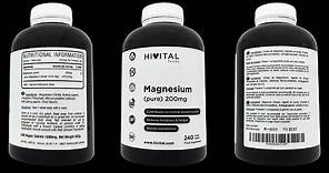 Magnesio puro 200 mg