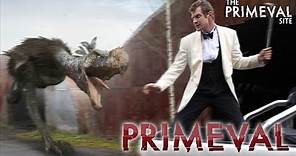 Primeval: Series 3 - Episode 6 - Terror Bird vs Danny Quinn Car Chase (2009)