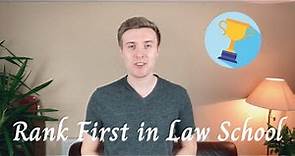 How I ranked 1st at law school - The Efficient Study Framework