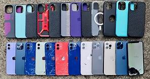Top 12 iPhone 12/12 Pro Cases Drop Test! Most Durable Case?
