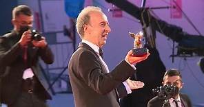 Roberto Benigni recibe el León de Oro de honor en Venecia