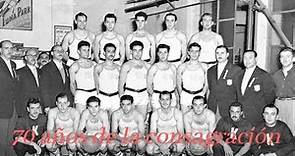 Argentina campeón del primer mundial de básquet 1950