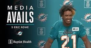Eric Rowe meets with the media | Miami Dolphins