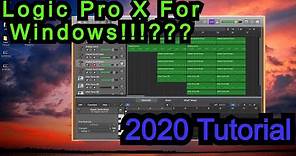 How To Install Logic Pro X On A Windows Computer 7/8/8.1/10/11