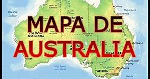 MAPA DE AUSTRALIA
