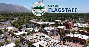 Aerial View of Flagstaff Arizona