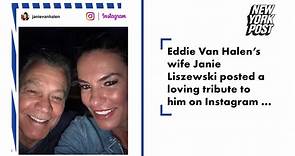 Eddie Van Halen’s wife Janie Liszewski breaks silence after his death