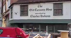 The Old Curiosity Shop immortalised by Charles Dickens