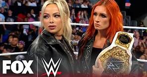 Liv Morgan abandons Becky Lynch with Damage CTRL after calling out disrespect | WWE on FOX