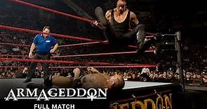 FULL MATCH - Batista vs. Edge vs. Undertaker - World Heavyweight Title Match: WWE Armageddon 2007