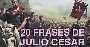 20 Frases de Julio César l El hábil estratega conquistador ⚔️