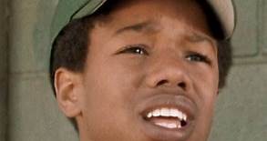 A young Michael B. Jordan acting his little heart out in his film debut, Hardball. | Prime Video
