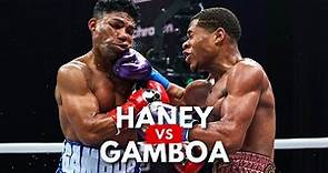 Devin Haney vs. Yuriorkis Gamboa - Full Fight Highlights