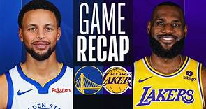 Game Recap: Warriors 134, Lakers 120