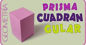 Como hacer un prisma cuadrangular, prisma rectangular o paralelepípedo / Square prism