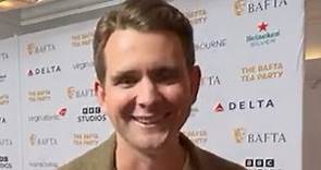 Alex Convery ('Air' screenwriter) exclusive BAFTA Tea Party red carpet interview in Beverly Hills