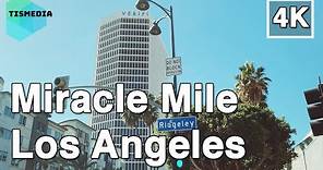 【4K】🇺🇸🌴Walking around Miracle Mile🎧 in Los Angeles, California, United States on October 2022