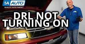 Daytime Running Lights Not Turning On? How to Diagnose Daytime Running Lights, DRL