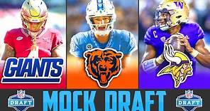 2024 NFL Mock Draft halfway through the Season | Updated NFL Mock Draft 2024