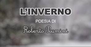 L'INVERNO - POESIA DI ROBERTO PIUMINI - MAESTRA EMY