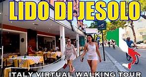 LIDO DI JESOLO WALKING TOUR, [ULTRA 4K HD 60fps] August 2023, ITALY 🇮🇹