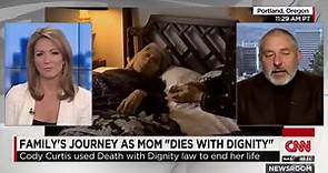 CNN anchor in emotional interview about death with dignity