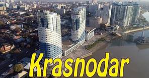Krasnodar Russia 4K. City | People| Sights