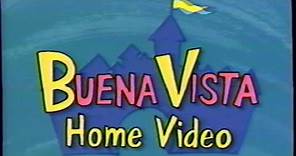 Buena Vista Home Video (1992) Company Logo (VHS Capture)