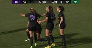 Portland Women's Soccer vs Cal Poly (2-0) - Highlights
