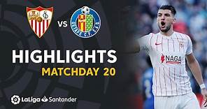 Resumen de Sevilla FC vs Getafe CF (1-0)