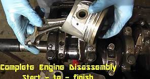 How to Disassemble an Engine Step by Step