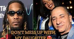 Sad💔Cardi B's father Carlos Alman sends a THR£AT£NING MESSAGE to Offset amid break up with Cardi B