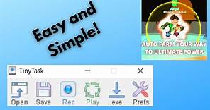 How To Use The TinyTask Program - Advanced Tutorial