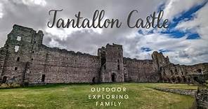 Tantallon Castle take a tour inside with the Outdoor Exploring Family.