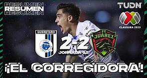 Resumen y goles | Querétaro 2-2 FC Juárez | CL2023 Liga Mx - J12 | TUDN