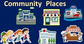 Community Places for Kindergarten What is a Community?