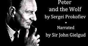 Peter and the Wolf by Sergei Prokofiev - Academy of London Orchestra - Narrated by John Gielgud