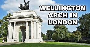 Wellington Arch in London -- View from the balcony