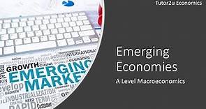 What are Emerging Economies? - A Level and IB Economics
