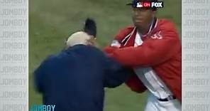 Pedro Martínez throws Don Zimmer to the ground, a breakdown