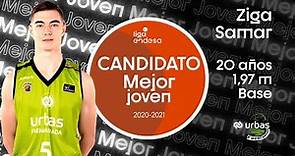 ZIGA SAMAR, candidato al Mejor Joven de la Liga Endesa 2020-21