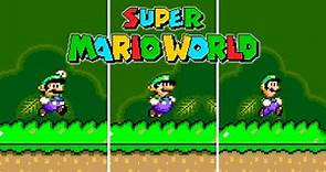 Super Mario World | Versions Comparison (Playing as Luigi)