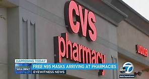 Where can you find free N95 masks? CVS, Walgreens receiving shipments as early as Thursday | ABC7