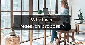 What Is A Research Proposal? Examples   Template - Grad Coach