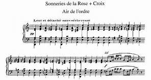 Erik Satie ~1892~ Sonneries de la Rose+Croix - 1. Air de l'Ordre
