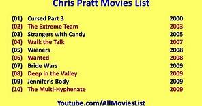 Chris Pratt Movies List