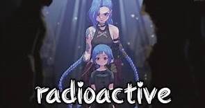 Nightcore - Radioactive - (Lyrics) [1 hour]