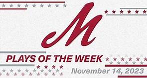 Muhlenberg College Plays of the Week November 14, 2023