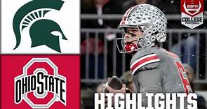 Michigan State Spartans vs. Ohio State Buckeyes | Full Game Highlights