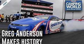 Greg Anderson makes history in Indy with 100th career victory